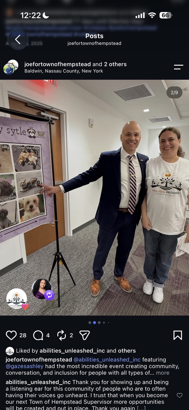 Advocate with Town of Hempstead supervisor candidate